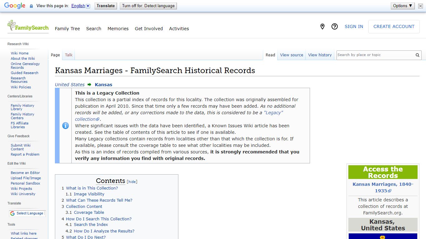 Kansas Marriages - FamilySearch Historical Records